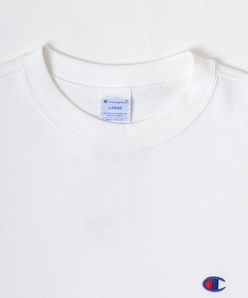 Champion(チャンピオン)の「Champion/チャンピオン ワンポイントロゴ刺繍 スウェット レディース メンズ トレーナー(スウェット・メンズ・ホワイト/ブラック/ネイビー/ブラウン/グレー/ブルー/アーミー/オートミール・M/L/XL)」の18枚目の写真
