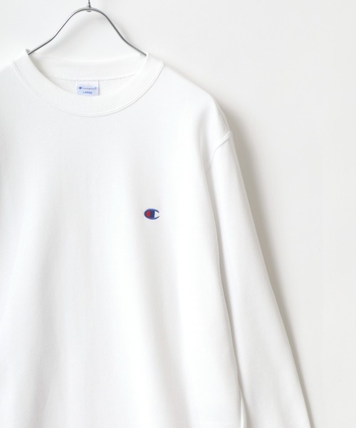 Champion(チャンピオン)の「Champion/チャンピオン ワンポイントロゴ刺繍 スウェット レディース メンズ トレーナー(スウェット・メンズ・ホワイト/ブラック/ネイビー/ブラウン/グレー/ブルー/アーミー/オートミール・M/L/XL)」の22枚目の写真