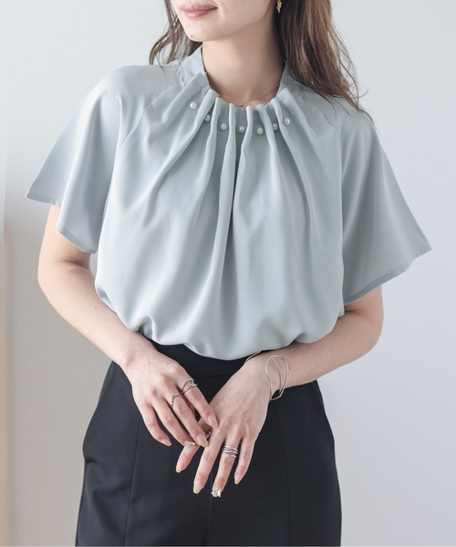 ⭐OHGA フルーツ長袖ブラウス⭐ OHGAのフルーツ FRUIT ブラウスです。