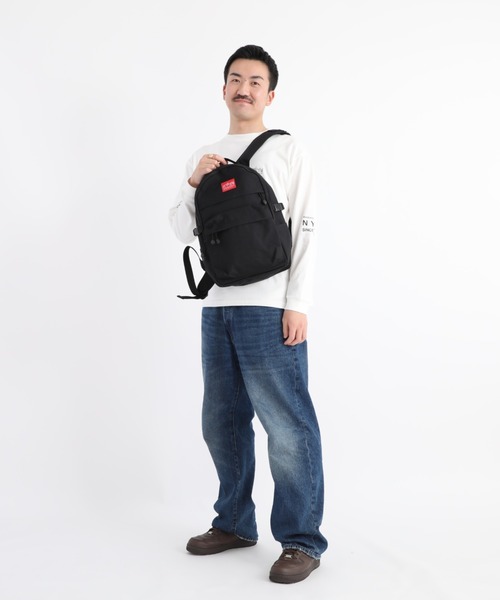 Manhattan Portage（マンハッタンポーテージ）の「Boldt Castle Backpack（バックパック/リュック・メンズ・ブラック・MEDIUM）」の19枚目の写真
