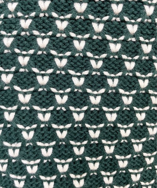 StyleSea（スタイルシー）の「ジャガードニットスリットスカート（スカート・レディース・ブラック/ブルー/グリーン・FREE）」の11枚目の写真