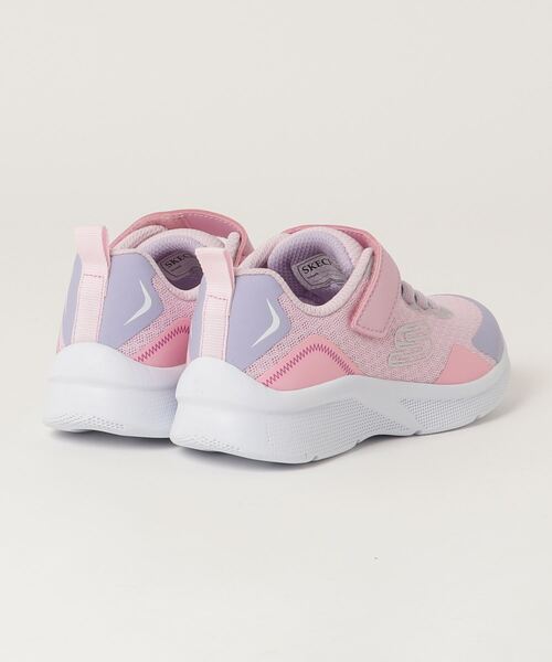 SKECHERS（スケッチャーズ）の「302348L スケッチャーズﾞ MICROSPEC BRIGHT RETROS CCMT PKMT（スニーカー・キッズ・ピンク/グレー×ピンク・18.0cm/19.0cm/20.0cm/21.0cm/22.0cm/17.0cm）」の5枚目の写真
