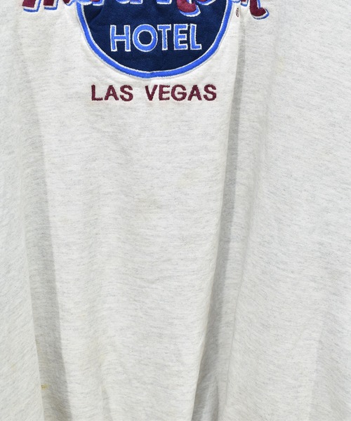 VINTAGE（ヴィンテージ）の「【ヴィンテージ古着】Hard Rock CAFE/ハードロックカフェ HOTELロゴ刺繍 スウェット（スウェット・メンズ・グレー・X-LARGE）」の8枚目の写真