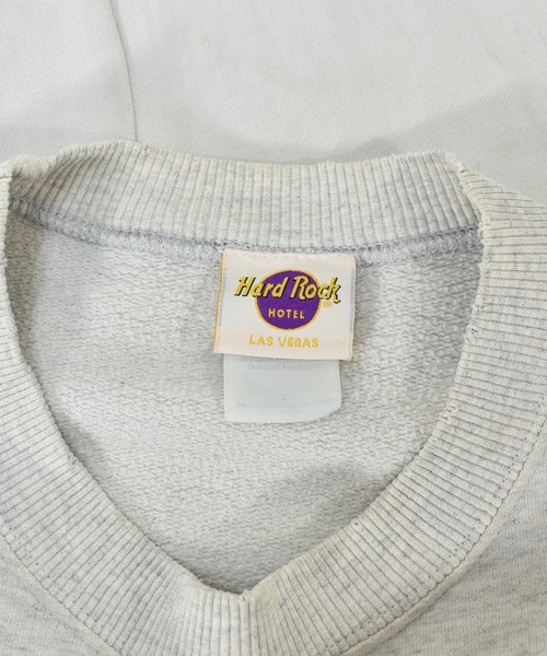 VINTAGE（ヴィンテージ）の「【ヴィンテージ古着】Hard Rock CAFE/ハードロックカフェ HOTELロゴ刺繍 スウェット（スウェット・メンズ・グレー・X-LARGE）」の7枚目の写真
