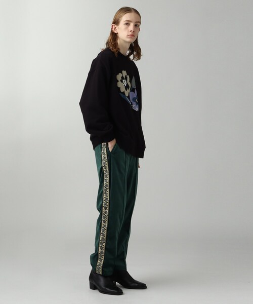 tk.TAKEO KIKUCHI（ティーケータケオキクチ）の「◆ベロアトラックパンツ（その他パンツ・メンズ・ブラック/ダークグリーン/ブルー・02/03）」の8枚目の写真