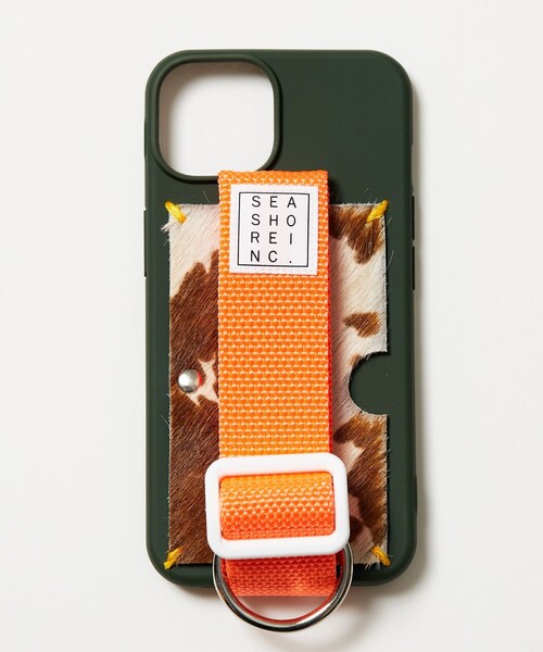 FREAK'S STORE(フリークスストア)の「【限定展開】 SEASHORE INC./シーショア インク iPhoneケース/iPhone14/14Plus/14Pro/14Pro Max(スマホケース/カバー・メンズ・オレンジ/イエロー/ネイビー/インディゴブルー/ラベンダー/パープル/レッド/グリーン/サックスブルー/ターコイズブルー/マジェンタ/ベージュ/カモフラージュ/ブラック/ダークグレー/チャコールグレー・SMALL/MEDIUM/LARGE/X-LARGE)」の15枚目の写真