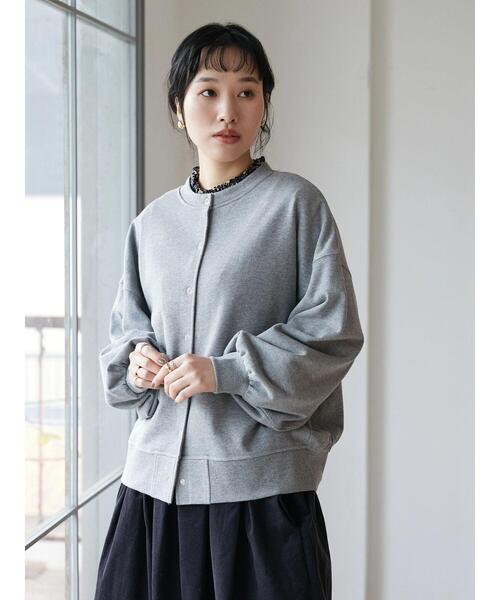 CRAFT STANDARD BOUTIQUE(クラフトスタンダードブティック)の「リングドットカーディガン(カーディガン/ボレロ・レディース・チャコールグレー/ブルーグリーン/ナチュラル/マスタード/ブラック・FREE)」の19枚目の写真