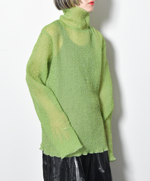 KUSH KUSH HIGH NECK:カットソー