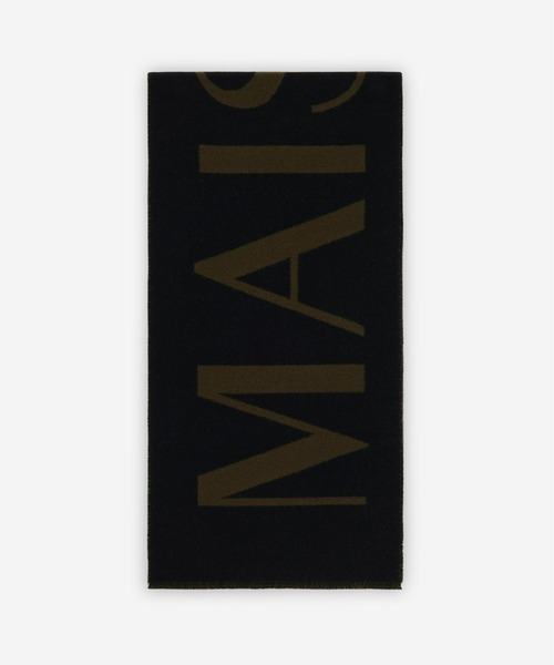 MAISON KITSUNE JACQUARD SCARF