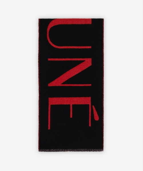 MAISON KITSUNE JACQUARD SCARF