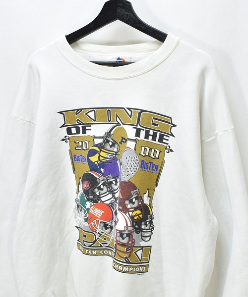 VINTAGE(ヴィンテージ)の「【ヴィンテージ古着】Y2K KING PACK BIG TEN クルーネックスウェット(スウェット・メンズ・ホワイト・XX-LARGE)」の11枚目の写真