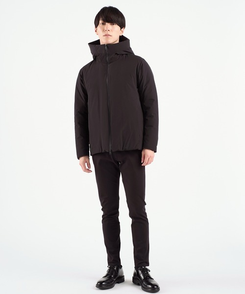 ATTACHMENT（アタッチメント）の「STUDIOUS別注 3LAYER LIGHT TAFFETA FOODED DOWN BLOUSON（ダウンジャケット/コート・メンズ・グレー/ブラック・1/3/2）」の12枚目の写真