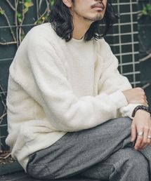 URBAN RESEARCH Sonny Label | ボアボンディングクルーネックプルオーバー(Tシャツ/カットソー)