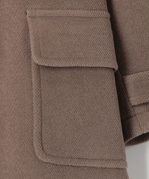 TOMORROWLAND （トゥモローランド）の「ダッフルコート（ダッフルコート・キッズ・ブラウン/ブラック・150）」の6枚目の写真