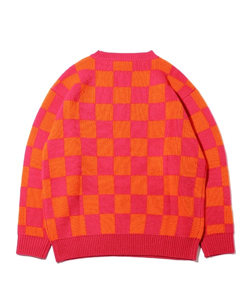 UGG（アグ）の「UGG@mos ブロックチェックニット / アグ ブロックチェックニット（ニット/セーター・レディース・ピンク/グリーン/ブラウン・M/L）」の14枚目の写真