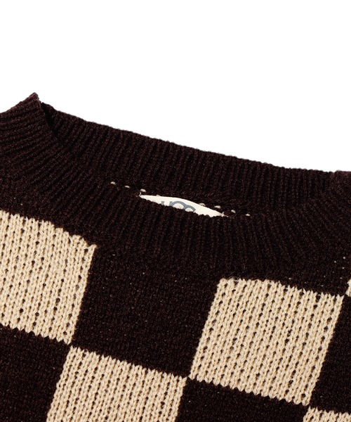 UGG（アグ）の「UGG@mos ブロックチェックニット / アグ ブロックチェックニット（ニット/セーター・レディース・ピンク/グリーン/ブラウン・M/L）」の12枚目の写真