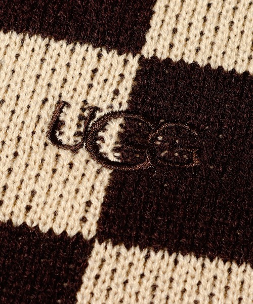 UGG（アグ）の「UGG@mos ブロックチェックニット / アグ ブロックチェックニット（ニット/セーター・レディース・ピンク/グリーン/ブラウン・M/L）」の15枚目の写真