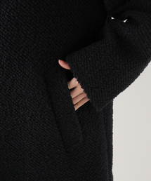 IENA（イエナ）の「ブークレウールトラペーズコート（その他