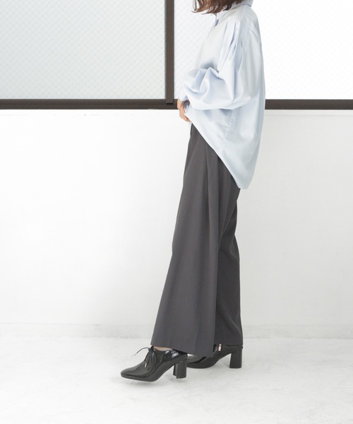 SOROTTO(ソロット)の「レースアップエナメルブーティー(パンプス・レディース・ブラック・S/M/L/LL/3L)」の18枚目の写真