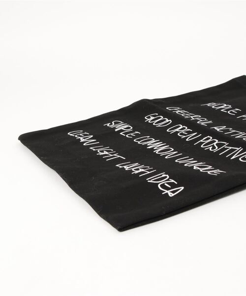 mimis（ミイーミイーズ）の「ワーズバッグ（トートバッグ・レディース・ホワイト/ネイビー/ブラック・FREE）」の11枚目の写真