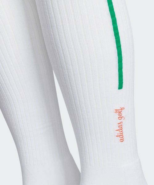 adidas（アディダス）の「ニーハイ スリムライン クッションソックス【adidas Golf/アディダスゴルフ】（ソックス/靴下・レディース・ネイビー×ホワイト/ホワイト・SMALL）」の4枚目の写真