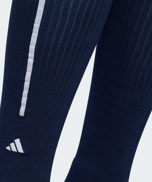 adidas（アディダス）の「ニーハイ スリムライン クッションソックス【adidas Golf/アディダスゴルフ】（ソックス/靴下・レディース・ネイビー×ホワイト/ホワイト・SMALL）」の5枚目の写真