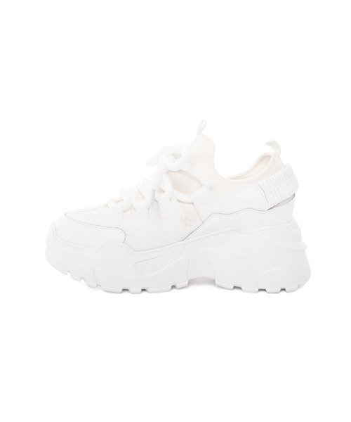 Narcissus(ナルシス)の「【Narcissus】スポーティースニーカー(スニーカー・レディース・ホワイト・24/23.5/24.5)」の6枚目の写真