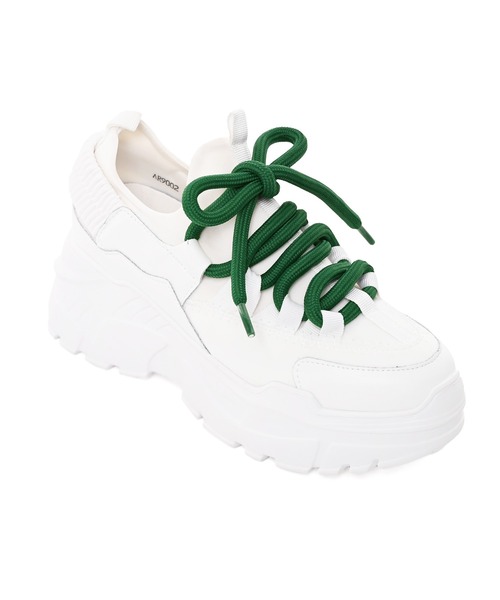 Narcissus(ナルシス)の「【Narcissus】スポーティースニーカー(スニーカー・レディース・ホワイト・24/23.5/24.5)」の10枚目の写真