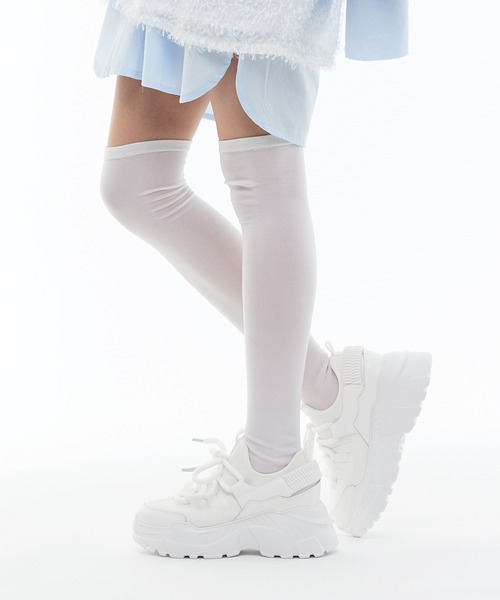 Narcissus(ナルシス)の「【Narcissus】スポーティースニーカー(スニーカー・レディース・ホワイト・24/23.5/24.5)」の12枚目の写真