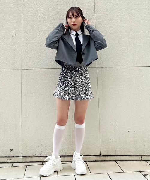 Narcissus(ナルシス)の「【Narcissus】スポーティースニーカー(スニーカー・レディース・ホワイト・24/23.5/24.5)」の20枚目の写真