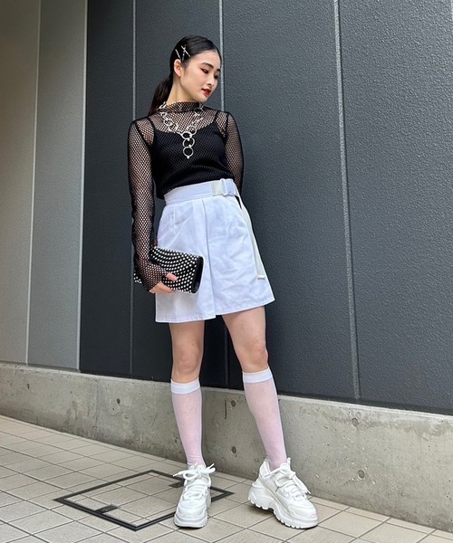 Narcissus(ナルシス)の「【Narcissus】スポーティースニーカー(スニーカー・レディース・ホワイト・24/23.5/24.5)」の21枚目の写真