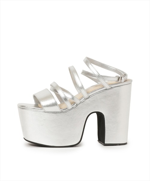 REDYAZEL（レディアゼル）の「プラットフォームサンダル（サンダル・レディース・ラベンダー/ブラック/シルバー・SMALL/MEDIUM/LARGE）」の16枚目の写真