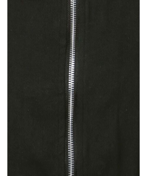 jouetie(ジュエティ)の「フロントZIPジャンスカ(ジャンパースカート・レディース・ブラック/アイボリー/レッド・MEDIUM)」の11枚目の写真