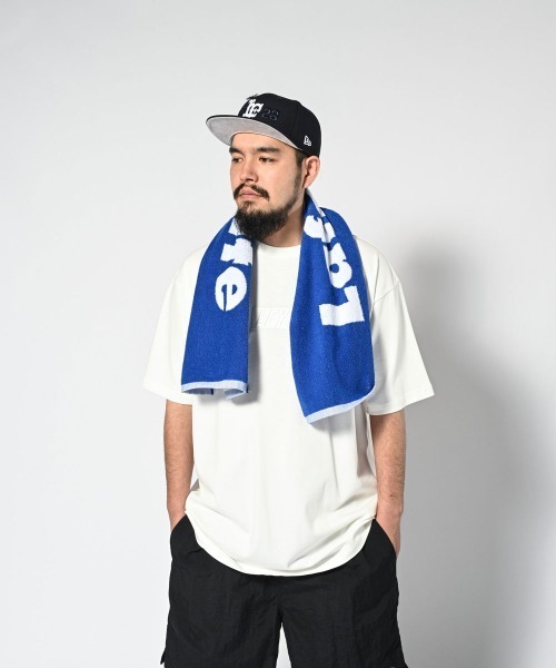 LFYT（エルエフワイティー）の「LFYT ラファイエット [Lafayette] - ロゴ ジャガード タオル 今治産 スポーツタオル [LOGO JACQUARD TOWEL]（タオル・メンズ・ブルー・ONE SIZE）」の7枚目の写真