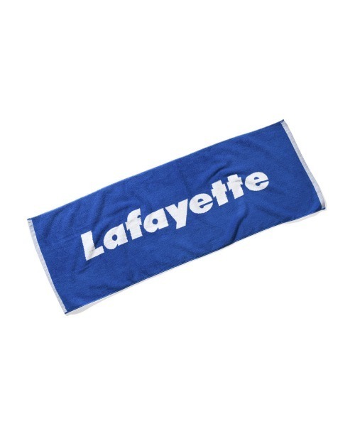 LFYT（エルエフワイティー）の「LFYT ラファイエット [Lafayette] - ロゴ ジャガード タオル 今治産 スポーツタオル [LOGO JACQUARD TOWEL]（タオル・メンズ・ブルー・ONE SIZE）」の9枚目の写真