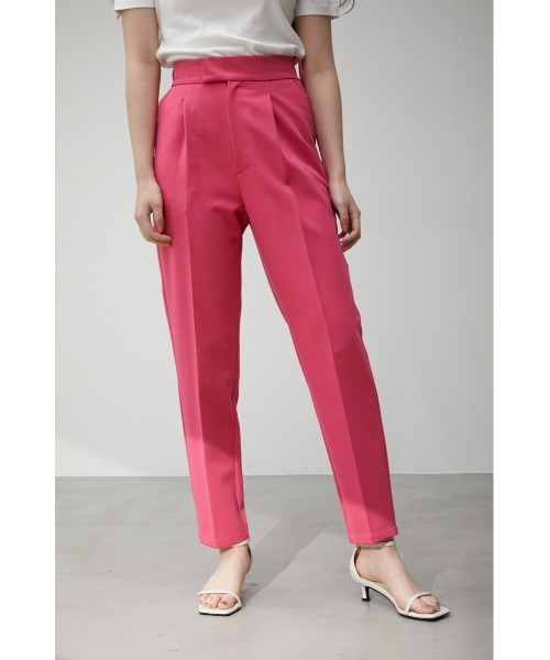 AZUL by moussy（アズールバイマウジー）の「VENUS TAPERED PANTS/ヴィーナステーパードパンツ（その他パンツ・レディース・ライム/ブルー/ブラック/ライトベージュ/ピンク/ライトグレー・LARGE/SMALL/MEDIUM）」の6枚目の写真