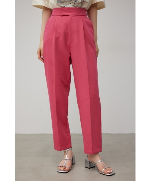 AZUL by moussy（アズールバイマウジー）の「VENUS TAPERED PANTS/ヴィーナステーパードパンツ（その他パンツ・レディース・ライム/ブルー/ブラック/ライトベージュ/ピンク/ライトグレー・LARGE/SMALL/MEDIUM）」の18枚目の写真