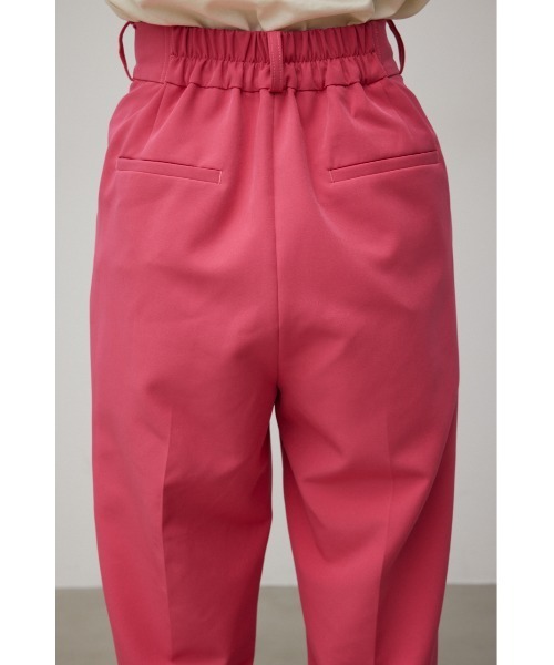 AZUL by moussy（アズールバイマウジー）の「VENUS TAPERED PANTS/ヴィーナステーパードパンツ（その他パンツ・レディース・ライム/ブルー/ブラック/ライトベージュ/ピンク/ライトグレー・LARGE/SMALL/MEDIUM）」の10枚目の写真