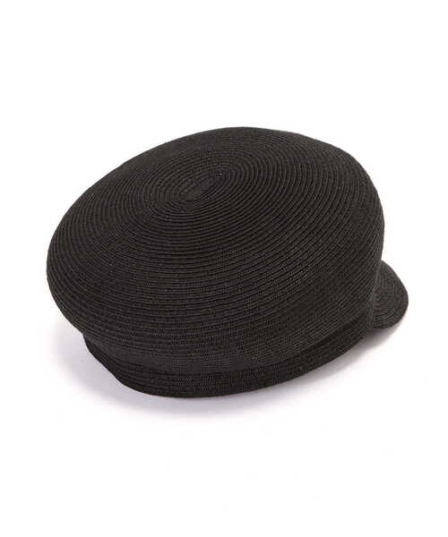 NATURAL BEAUTY BASIC（ナチュラルビューティーベーシック）の「ペーパーブレードマリンキャスケット（キャスケット・レディース・ベージュ/ブラック・FREE）」の10枚目の写真