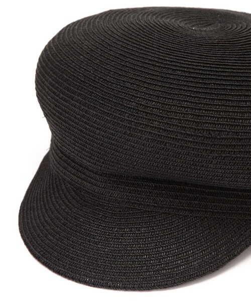 NATURAL BEAUTY BASIC（ナチュラルビューティーベーシック）の「ペーパーブレードマリンキャスケット（キャスケット・レディース・ベージュ/ブラック・FREE）」の7枚目の写真