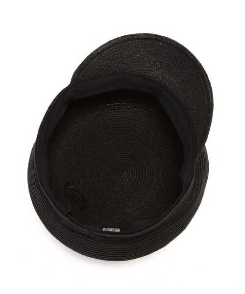 NATURAL BEAUTY BASIC（ナチュラルビューティーベーシック）の「ペーパーブレードマリンキャスケット（キャスケット・レディース・ベージュ/ブラック・FREE）」の6枚目の写真