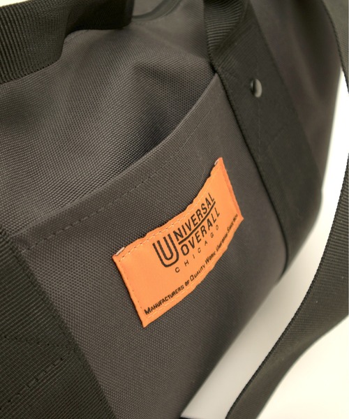 UNIVERSAL OVERALL(ユニバーサルオーバーオール)の「ユニバーサルオーバーオール ダッフルバッグ ミディアム / UO DUFFLE BAG (M)(ドラムバッグ・メンズ・ブルー/グレー/ブラック・F)」の14枚目の写真