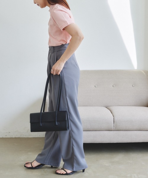 VANNIE U（ヴァニーユー）の「ロゴポロシャツ（ポロシャツ・レディース・アイボリー/ブルー/ピンク・FREE）」の18枚目の写真