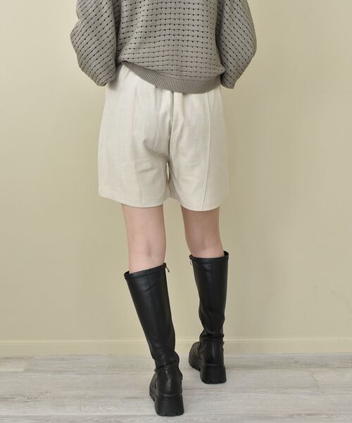 RETRO GIRL（レトロガール）の「麻ライクバミューダPT（その他パンツ・レディース・ライトベージュ/ライトグレー/ブラック・FREE）」の22枚目の写真