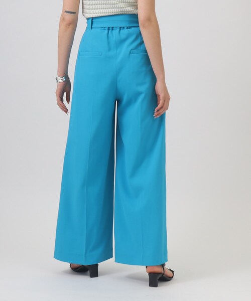 GALLEST（ギャレスト）の「ツイルベルテッドワイドパンツ【ウォッシャブル】（その他パンツ・レディース・ブラック/カーキ/ライトブルー・40/38/36/05）」の19枚目の写真