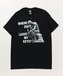【THINKER KEYS】front print Tee