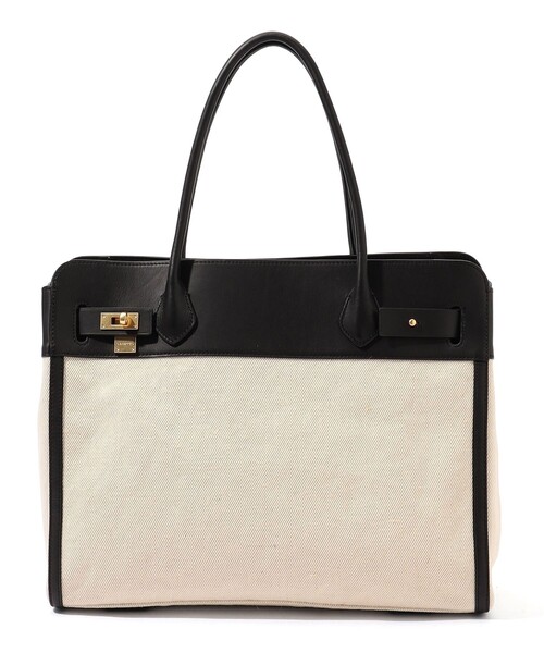 ORSETTO(オルセット)の「ORSETTO CANVAS TOTE(トートバッグ・レディース・ライトベージュ・FREE)」の1枚目の写真