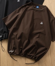 【ag】〔GERRY/ジェリー〕ナイロンタスラン ドローコード付き 半袖Tシャツ 撥水/UVカット/接触冷感
