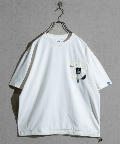 【ag】〔GERRY/ジェリー〕水陸両用PBT天竺 ナイロンポケット BIGTシャツ（Tシャツ/カットソー）｜JOHN'S CLOSET（ジョンズクローゼット）