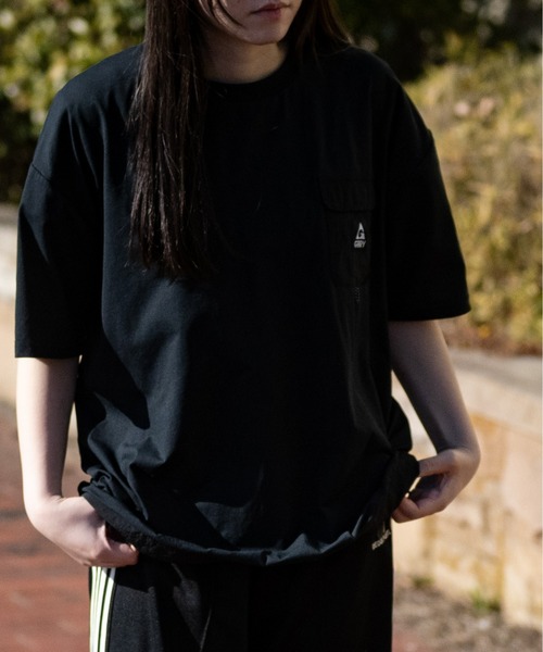 【ag】〔GERRY/ジェリー〕水陸両用PBT天竺 ナイロンポケット BIGTシャツ（Tシャツ/カットソー）｜JOHN'S CLOSET（ジョンズクローゼット）
